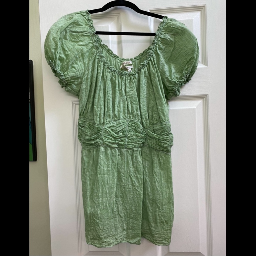 NWOT M.S.S.P. Max Studio Empire Peasant Blouse 2x